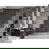 Mexen Velar Schiebeduschtür 150 cm, transparent, gebürstetes Gun Gray - 871-150-000-01-66