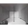 Mexen Velar drzwi prysznicowe rozsuwane 160 cm, transparent, gun gray szczotkowany - 871-160-000-01-66