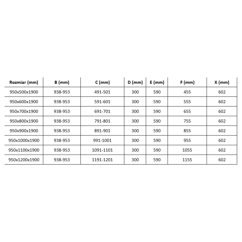 Mexen Roma Duschkabine Schwenktür 95 x 110 cm, transparent, Chrom - 854-095-110-01-00