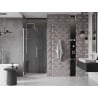 Mexen Velar lükand dušiuks 90 cm, läbipaistev, kroom - 871-090-000-01-01