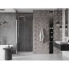 Mexen Velar lükand dušiuks 90 cm, läbipaistev, kroom - 871-090-000-01-01