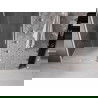 Mexen Velar schuifbare douchedeur 120 cm, transparant, wit - 871-120-000-01-20