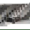Mexen Velar schuifbare douchedeur 100 cm, transparant, goud - 871-100-000-01-50