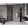 Mexen Velar drzwi prysznicowe rozsuwane 90 cm, transparent, miedź szczotkowana - 871-090-000-01-65