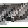 Mexen Velar Schiebeduschtür 100 cm, transparent, schwarz - 871-100-000-01-70