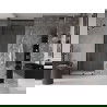 Mexen Velar Schiebeduschtür 100 cm, transparent, schwarz - 871-100-000-01-70