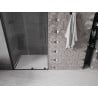 Mexen Velar drzwi prysznicowe rozsuwane 120 cm, transparent, czarne - 871-120-000-01-70