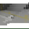 Mexen Velar schuifdouchedeur 120 cm, transparant, goud geborsteld - 871-120-000-01-55