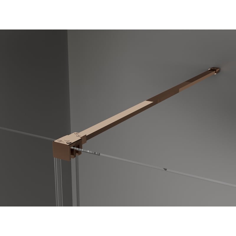 Mexen Velar lükanddushuks 120 cm, läbipaistev, roosa kuld - 871-120-000-01-60
