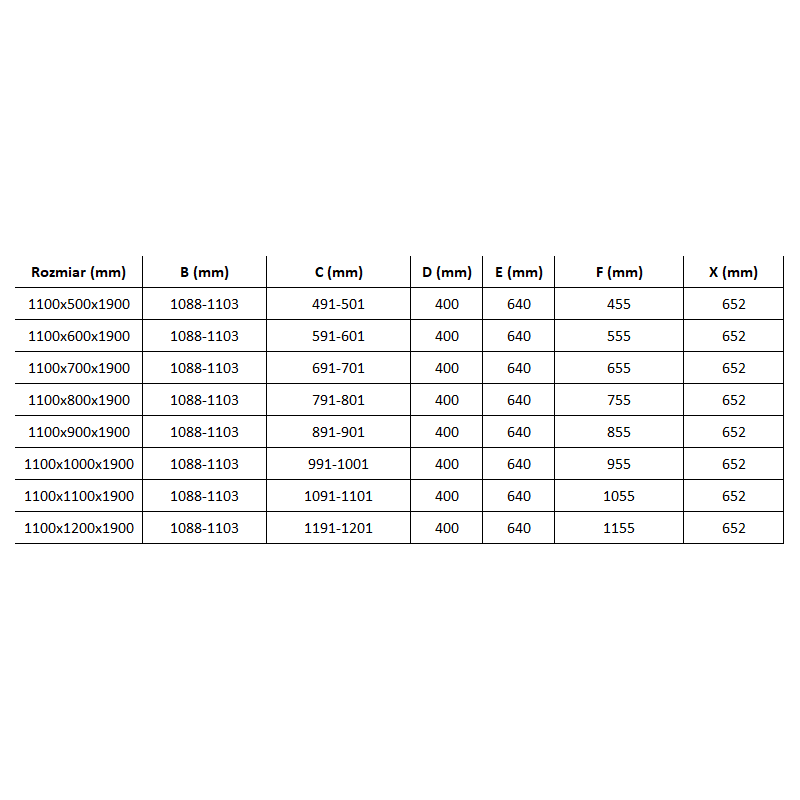 Mexen Roma kabina prysznicowa uchylna 110 x 80 cm, transparent, chrom - 854-110-080-01-00