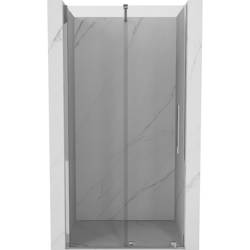 Mexen Velar lükand dušiuks 90 cm, läbipaistev, kroom - 871-090-000-01-01