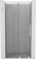 Mexen Velar portas de duche deslizantes 90 cm, transparente, branco - 871-090-000-01-20