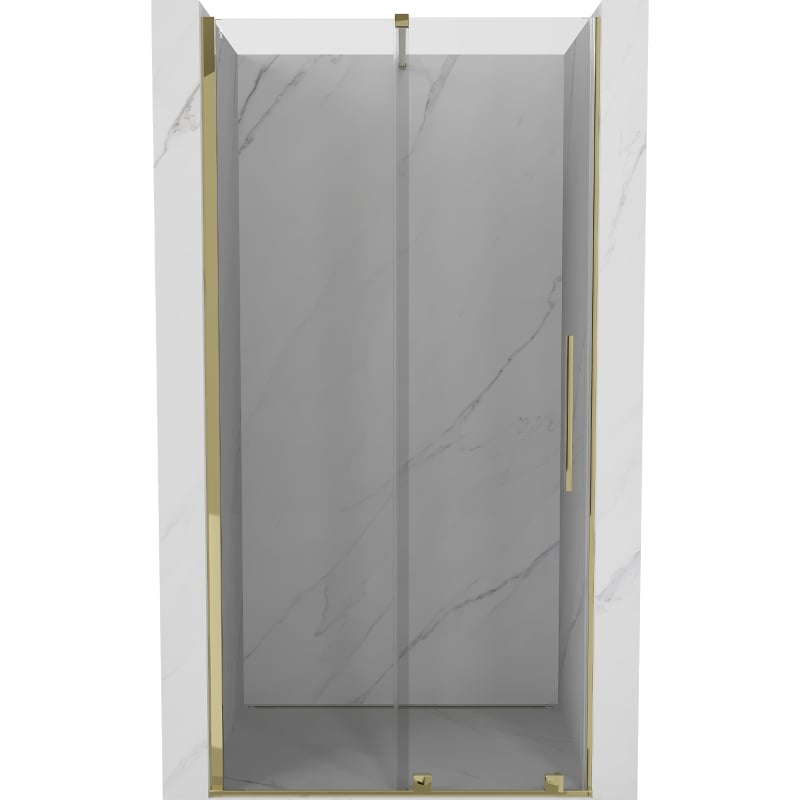 Mexen Velar lükanddushuks 90 cm, läbipaistev, kuldne - 871-090-000-01-50