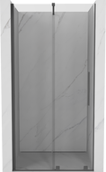 Mexen Velar drzwi prysznicowe rozsuwane 100 cm, transparent, gun gray szczotkowany - 871-100-000-01-66