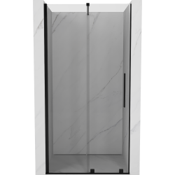 Mexen Velar drzwi prysznicowe rozsuwane 100 cm, transparent, czarne - 871-100-000-01-70