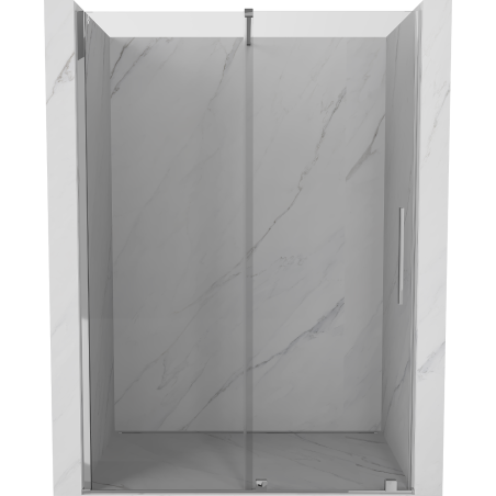 Mexen Velar Schiebetür für Dusche 140 cm, transparent, chrom - 871-140-000-01-01