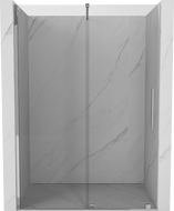 Mexen Velar schuifdouchedeur 140 cm, transparant, chroom - 871-140-000-01-01