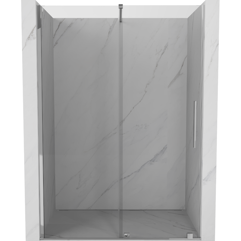 Mexen Velar drzwi prysznicowe rozsuwane 150 cm, transparent, chrom - 871-150-000-01-01