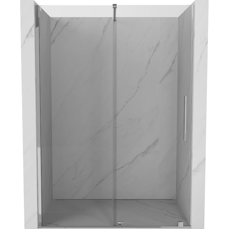 Mexen Velar lükandustega dušiuks 150 cm, läbipaistev, kroom - 871-150-000-01-01