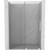 Mexen Velar Schiebeduschtüren 140 cm, transparent, weiß - 871-140-000-01-20