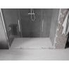 Mexen Velar Duo drzwi prysznicowe rozsuwane 180 cm, transparent, chrom - 871-180-000-02-01