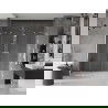 Mexen Velar Duo Duschschiebetür 200 cm, transparent, chrom - 871-200-000-02-01