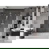 Mexen Velar Duo Schiebeduschtür 170 cm, transparent, weiß - 871-170-000-02-20