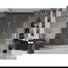 Mexen Velar Duo Schiebeduschtüren 170 cm, transparent, gold - 871-170-000-02-50