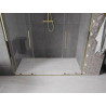 Mexen Velar Duo Schiebetüren für Dusche 200 cm, transparent, gold - 871-200-000-02-50