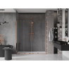Mexen Velar Duo schuifbare douchedeuren 180 cm, transparant, roze goud - 871-180-000-02-60