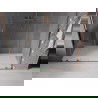 Mexen Velar Duo Schiebetür Duschwand 200 cm, transparent, Roségold - 871-200-000-02-60