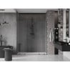 Mexen Velar Duo drzwi prysznicowe rozsuwane 200 cm, transparent, gun gray szczotkowany - 871-200-000-02-66