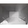 Mexen Velar Duo drzwi prysznicowe rozsuwane 150 cm, transparent, chrom - 871-150-000-02-01