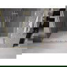 Mexen Velar Duo schuifdouchedeuren 140 cm, transparant, goud geborsteld - 871-140-000-02-55