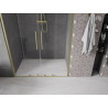 Mexen Velar Duo drzwi prysznicowe rozsuwane 150 cm, transparent, złote szczotkowane - 871-150-000-02-55