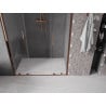 Mexen Velar Duo drzwi prysznicowe rozsuwane 160 cm, transparent, różowe złoto - 871-160-000-02-60