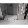 Mexen Velar Duo drzwi prysznicowe rozsuwane 140 cm, transparent, gun gray szczotkowany - 871-140-000-02-66