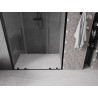 Mexen Velar Duo sliding shower doors 160 cm, transparent, black - 871-160-000-02-70