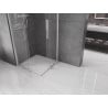 Mexen Velar Duo cabine de douche coulissante 90 x 90 cm, transparent, chrome - 871-090-090-02-01