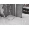 Mexen Velar Duo cabine de douche coulissante 90 x 90 cm, transparent, chrome - 871-090-090-02-01