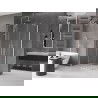 Mexen Velar Duo cabine de douche coulissante 90 x 80 cm, transparent, chrome - 871-090-080-02-01