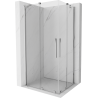 Mexen Velar Duo Schiebeduschkabine 100 x 90 cm, transparent, Chrom - 871-100-090-02-01