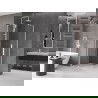 Mexen Velar Duo Schiebeduschkabine 80 x 80 cm, transparent, weiß - 871-080-080-02-20