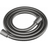 Mexen duschslang 150 cm, borstad gun gray - 79460-66