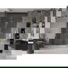 Mexen Velar Duo Schiebeduschentüren 150 cm, transparent, gold - 871-150-000-02-50
