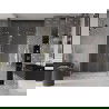 Mexen Velar Duo schuifdouchedeuren 140 cm, transparant, goud geborsteld - 871-140-000-02-55