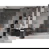 Mexen Velar Duo Duschschiebetür 140 cm, transparent, Roségold - 871-140-000-02-60