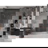 Mexen Velar Duo schuifdouchedeuren 150 cm, transparant, geborsteld koper - 871-150-000-02-65