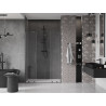 Mexen Velar Duo drzwi prysznicowe rozsuwane 160 cm, transparent, gun gray szczotkowany - 871-160-000-02-66