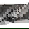 Mexen Velar Duo Schiebetür Duschtür 150 cm, transparent, schwarz - 871-150-000-02-70